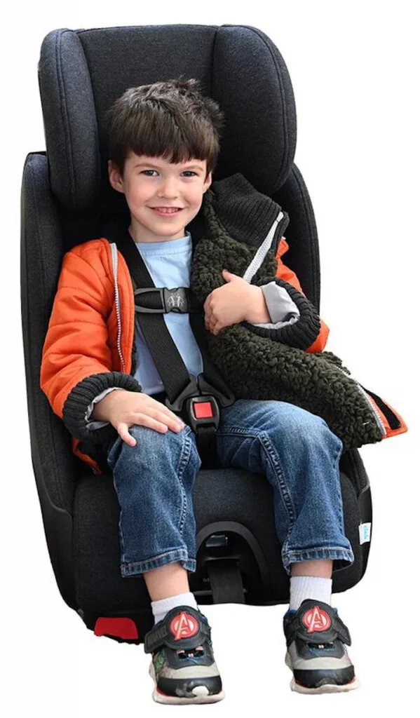 Should Car Seat Straps Go Above or Below the Shoulders? – Buckle Me Baby  Coats