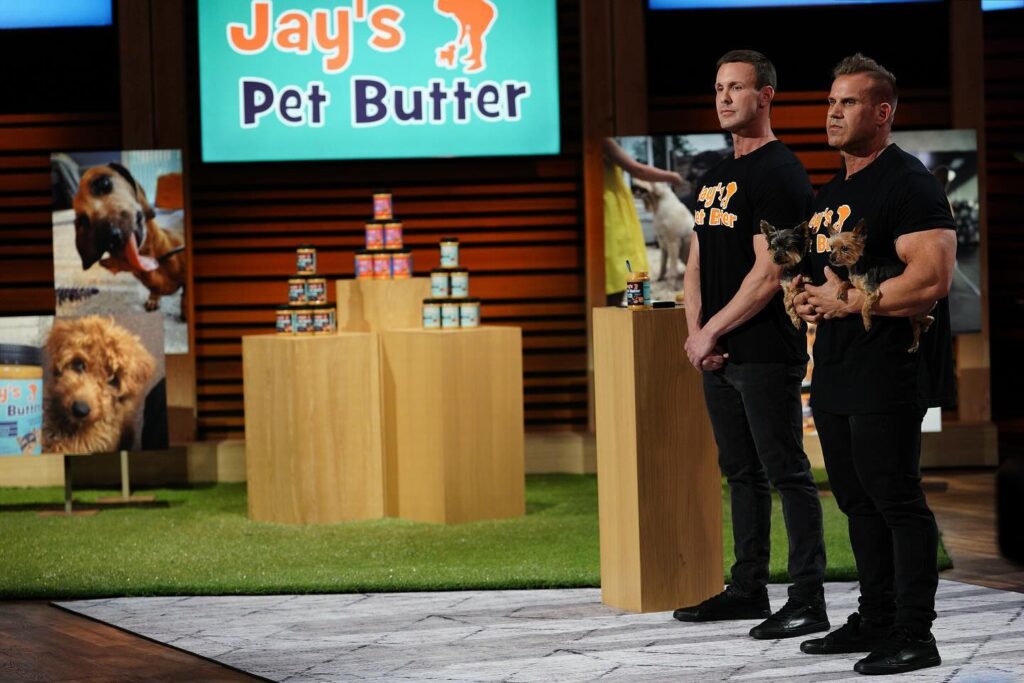 Jay's Pet Butter founders Brandon Fokken and Jay Cutler