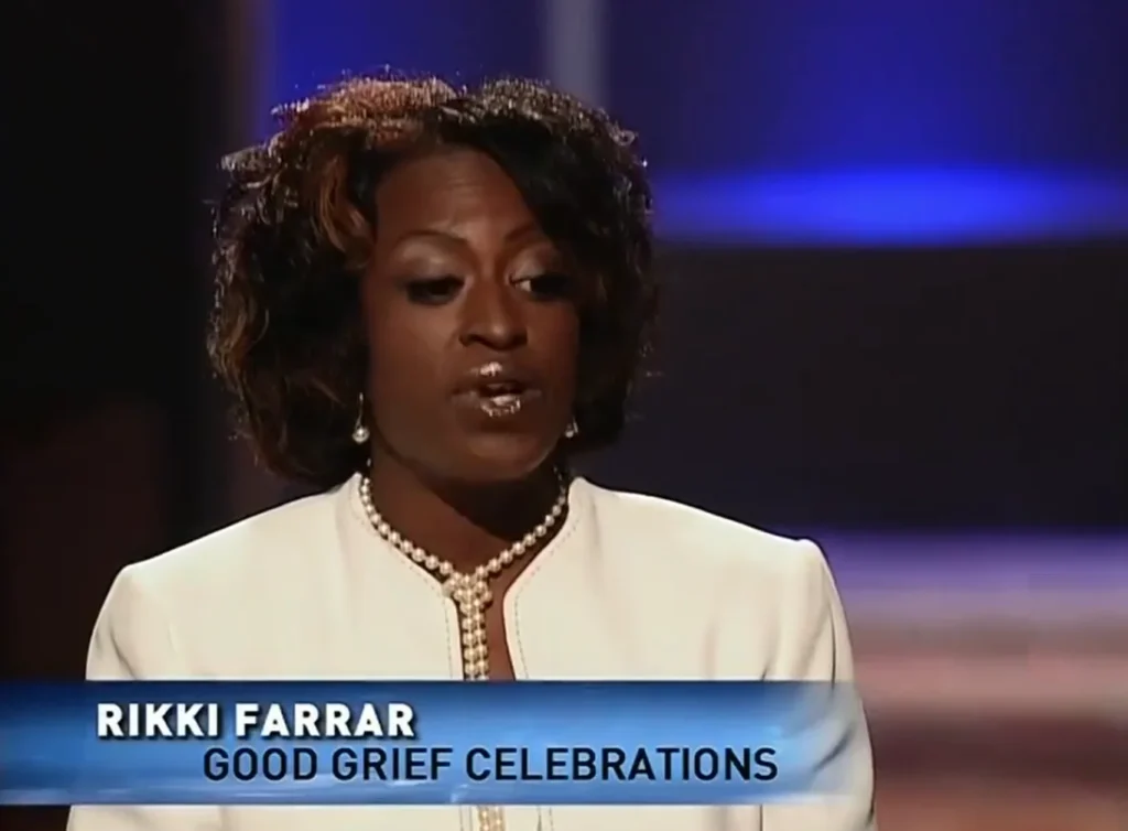 Good Grief Celebrations founder Rikki Farrar